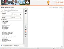Tablet Screenshot of navigator.landkreis-osterholz.de